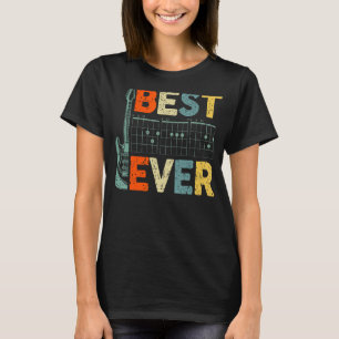 Beste gitaar vader ooit gitarist Father Day Chord T-shirt
