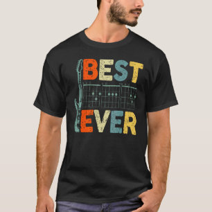 Beste Gitaar Vader Ooit Gitarist Vader Dag Akkoord T-shirt