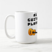 Beste gitaarspeler muziek koffiemok (Links)