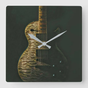 Beste gitarist ooit vierkante klok