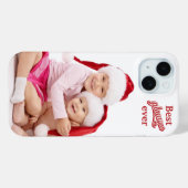 Beste Glamma Ooit foto rood/wit op wit Case-Mate iPhone Case (Achterkant (horizontaal))