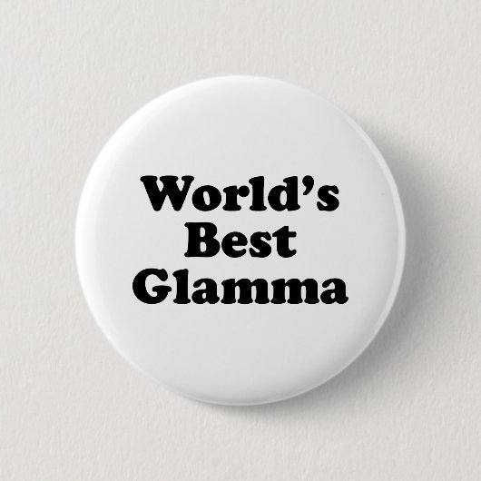 Beste glamma ter wereld ronde button 5,7 cm (Voorkant)