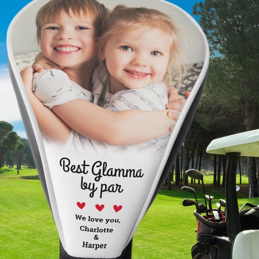 Beste Glamma van Par Creëer Unique Custom Foto Sch Golfheadcover