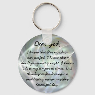 Beste God Christelijke sleutelketen Sleutelhanger