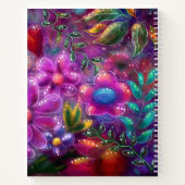 Beste God Journal w/Whimsical Floral Abstract Notitieboek (Achterkant)
