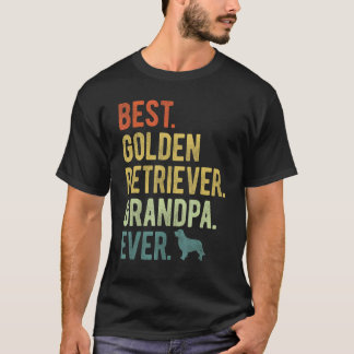 Beste Golden Retriever Opa Ooit Hondenliefhebbers  T-shirt
