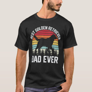 Beste Golden Retriever Vader Gouden Hond Vader Voo T-shirt