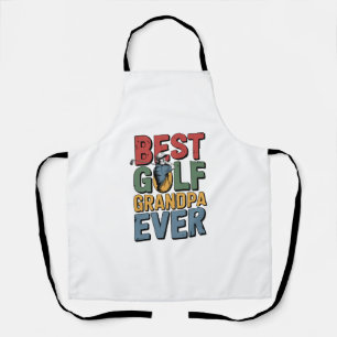 Beste golf opa ooit schort