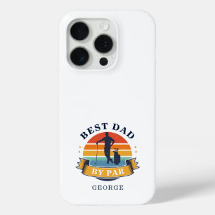 Beste Golf Vader Door Par Aangepaste Retro Vaderda iPhone 15 Pro Case