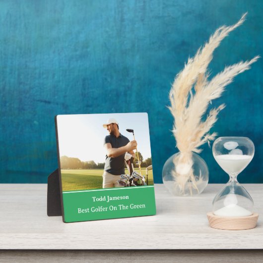 Beste Golfer Plaque Fotoplaat (Insitu)