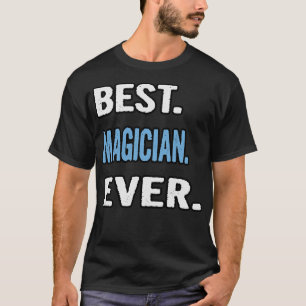 Beste goochelaar ooit verjaardagscadeau idee t-shirt