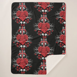 Beste Gotische Gift Accessoires Sherpa Deken