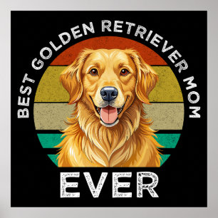 Beste Gouden Retriever Moeder Ooit Poster