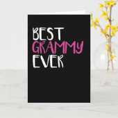 Beste Grammy Gezegde Kaart (Gele Bloem)