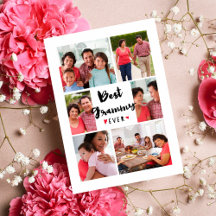 Beste Grammy Ooit Fotocollage Wenskaart