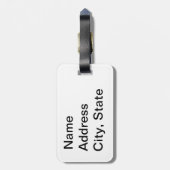 Beste Grammy ter wereld Bagagelabel (Achterkant verticaal)