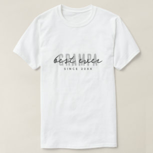 Beste Grampa ooit sinds 20XX Modern Simple Preppy T-shirt