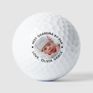 Beste GRANDMA door Par Persoonlijke Foto Golfballen