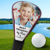 Beste GRANDMA van Par - Creëer Unique - Foto op ma Golfheadcover