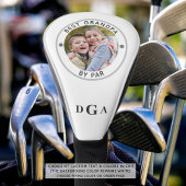 BESTE GRANDPA DOOR PAR FotoMonogram Golfheadcover