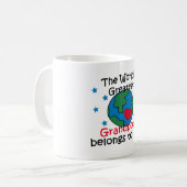 Beste Grandpop behoort tot mij Koffiemok (Voorkant links)