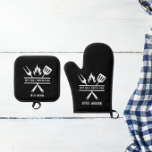 Beste Grill Master Dad Vaderdag Ovenwant & Pannenlap Set