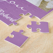 Beste grootmoeder ooit aangepaste foto's kleinkind legpuzzel (Zijkant)