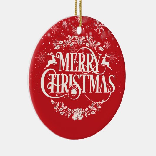 Beste grootouders, kerstmis keramisch ornament (Rechts)