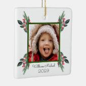 Beste grootouders met Kerstmis Keramisch Ornament (Rechts)