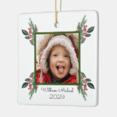 Beste grootouders met Kerstmis Keramisch Ornament (Links)