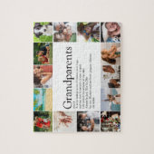 Beste grootouders ooit Definitie 14 Foto Legpuzzel (Verticaal)