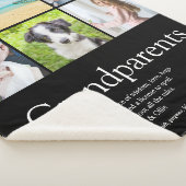 Beste grootouders ooit Definitie 6 foto Sherpa Deken (3/4)