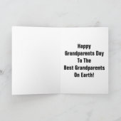 Beste Grootouders ter wereld! Kaart (Binnen)
