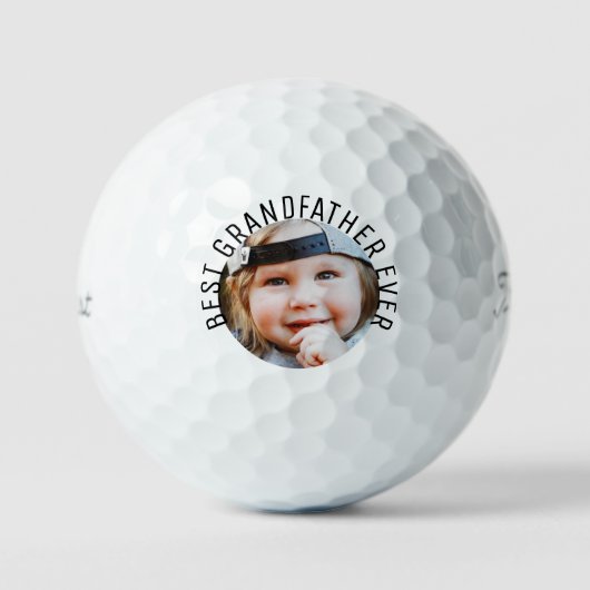 Beste grootvader ooit Foto Titleist Pro V1 Golfballen (Voorkant)