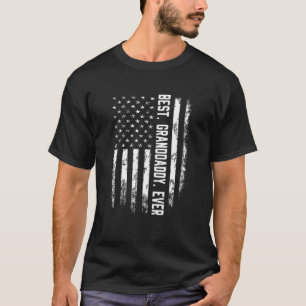 Beste grootvader ooit in Amerika, vlaggeschenk voo T-shirt