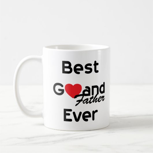 Beste grootvader ooit koffiemok (Links)