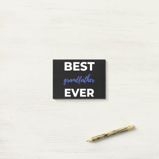 Beste grootvader ooit post-it® notes (Op bureau)