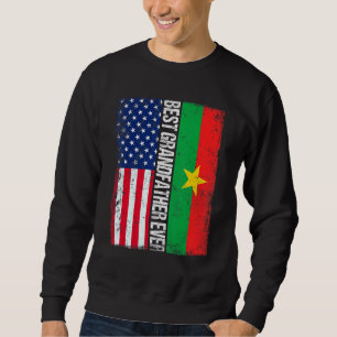 Beste grootvader ooit Retro Amerikaans Burkina Fas Trui