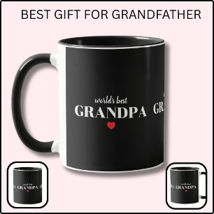 Beste Grootvader Ter Wereld  Aangepast Cadeau Voor Mok