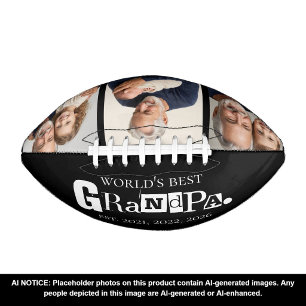 Beste Grootvader Ter Wereld Oprichtingsjaar 3 Foto American Football