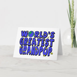 Beste Grootvader van de Wereld Kaart
