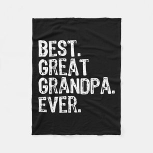 Beste Grote Opa Ooit Familie Leuk Cool Fleece Deken
