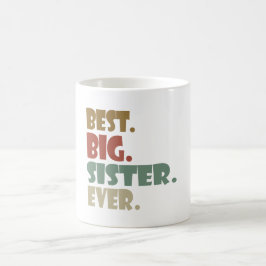 Beste grote zus ooit Oudere broer of zus voor meis Koffiemok