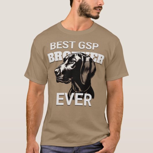 BESTE GSP BROER OOIT T-SHIRT (Voorkant)