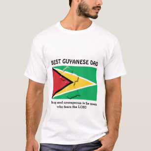 BESTE GUYANESE DAD Sterke, moedige persoonlijke T-shirt