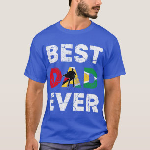 Beste Guyanese vader ooit Guyana papa vaders dag G T-shirt