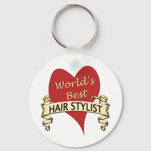 Beste Haarstylist ter wereld Sleutelhanger