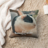Beste Hamster Moeder Ooit Moderne Custom Pet Foto Kussen (Deken)