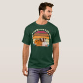 Beste Hamster Pa Ever Retro  Hamster T-shirt (Voorkant volledig)