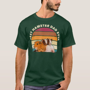 Beste Hamster Pa Ever Retro  Hamster T-shirt